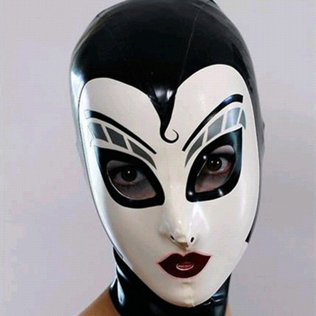 Latex Headgear Plays Eyes And Mouth - CJdropshipping