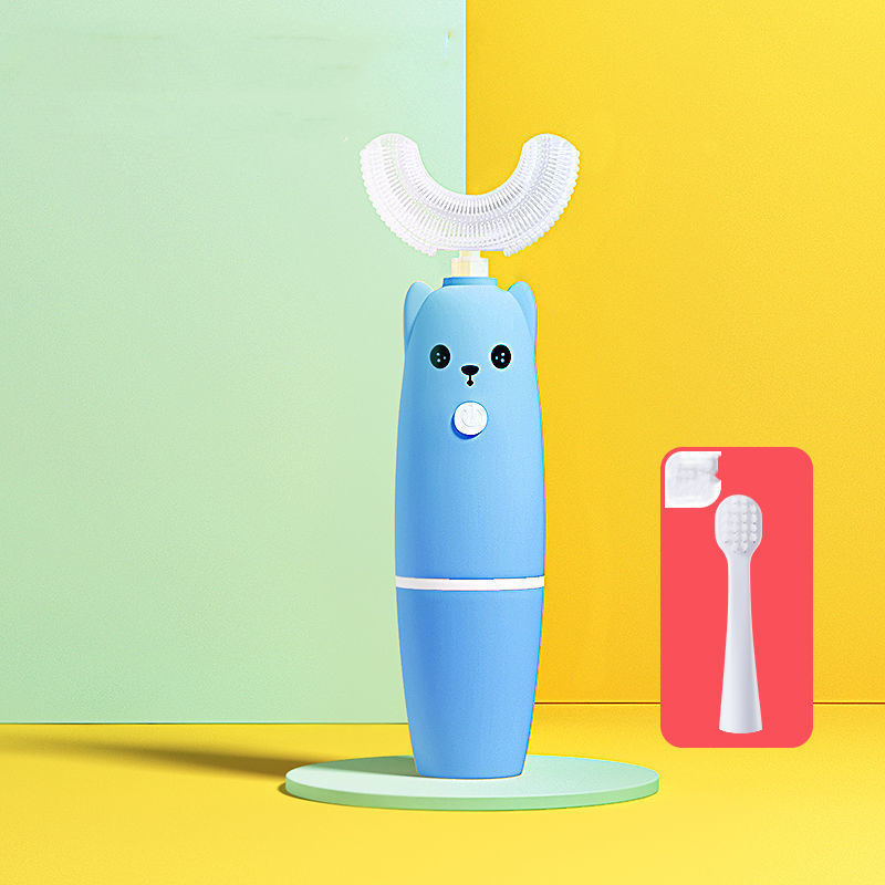 Children's Ushaped Electric Toothbrush Fully Automatic Sonic