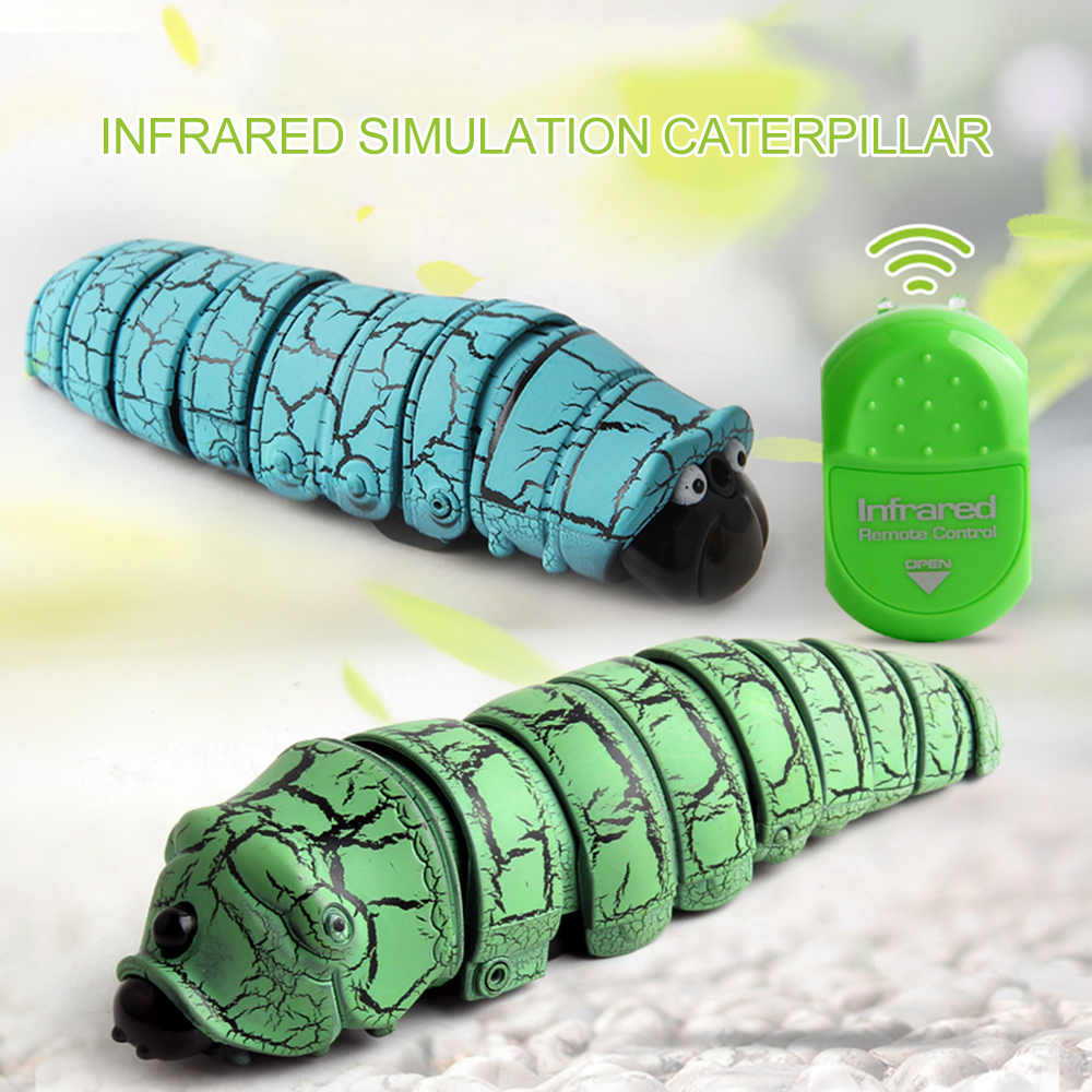 Infrared Remote Control Insect Worm Simulation RC Animal Toys Trick No