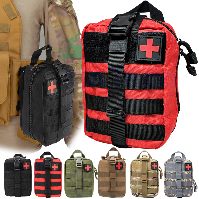 Tactical First Aid Kit Waist Bag Emergency Travel Survival Rescue