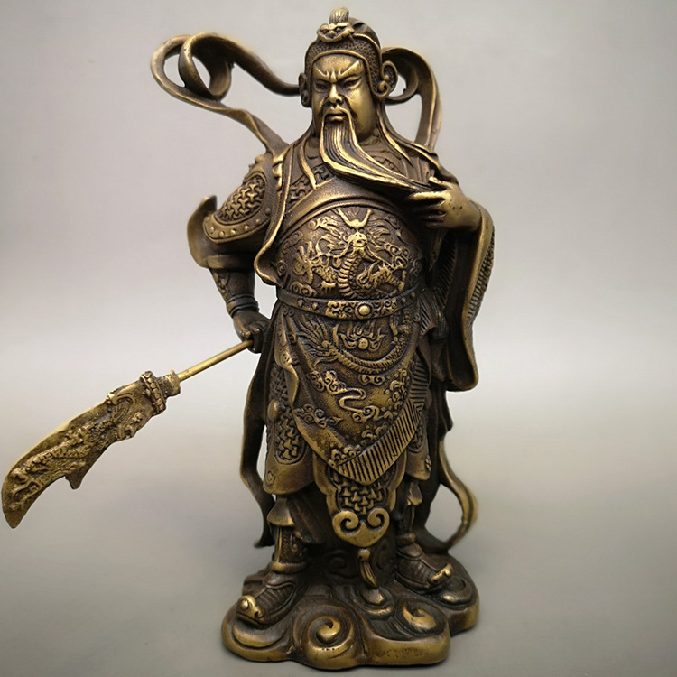 Pure Copper Sword Loyal Guan Gong Ornaments - CJdropshipping