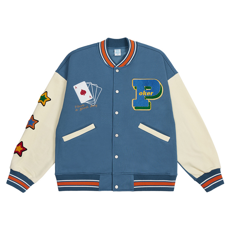 Lucky Jackets New Varsity Highquality Baseball Uniform CJdropshipping