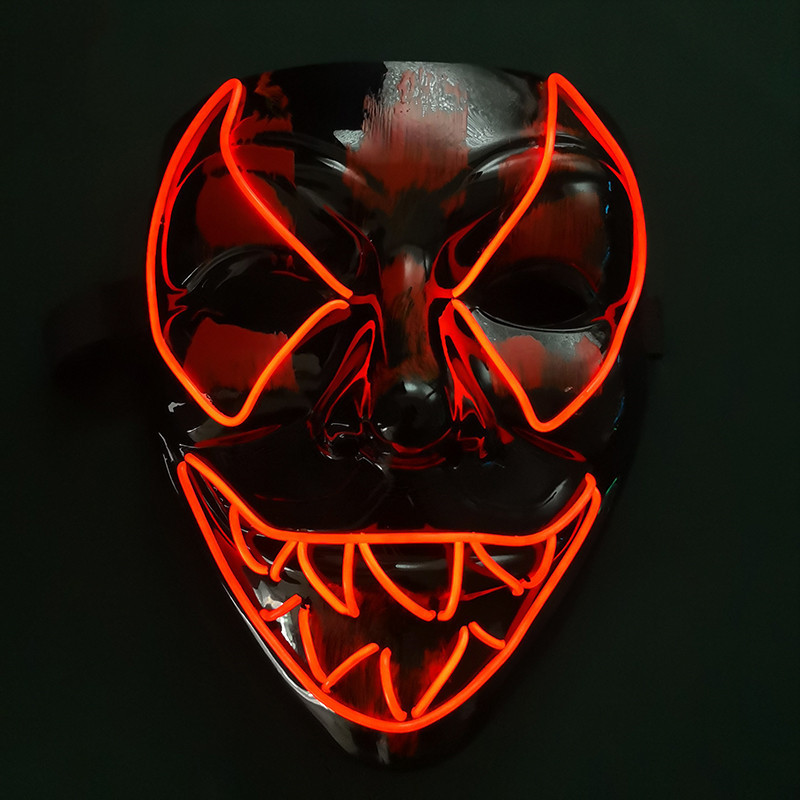 Halloween Led Mask Atmosphere Cheering Props