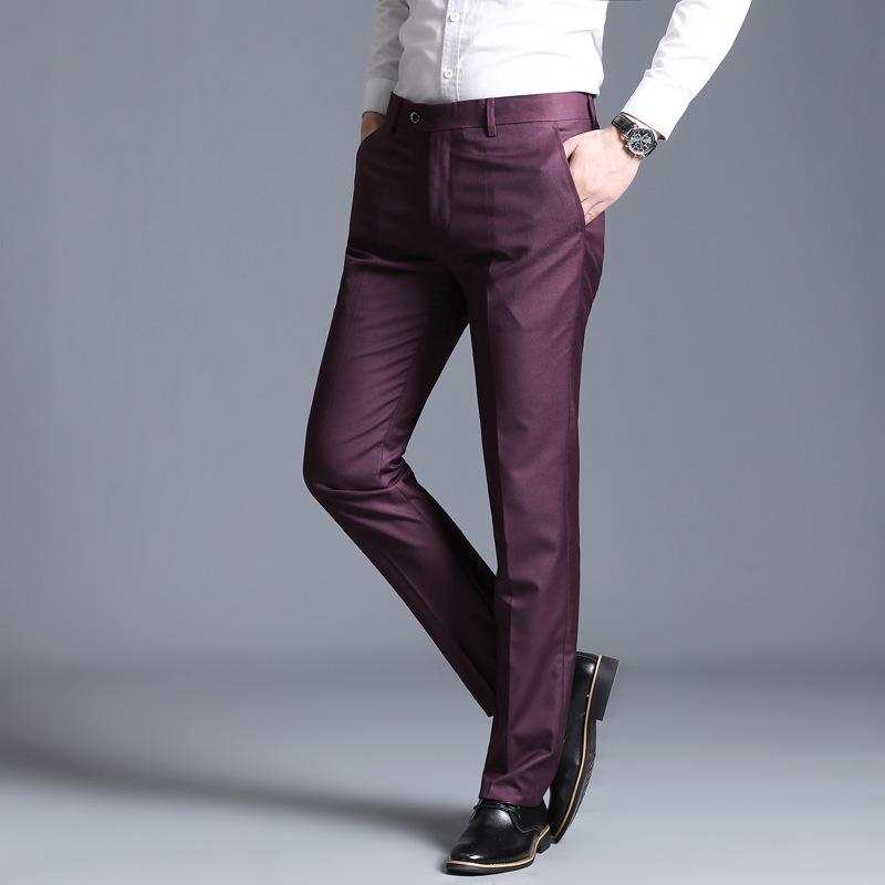 9cf8608e 9755 484b a8bd 440377273a94 - Casual straight suit pants