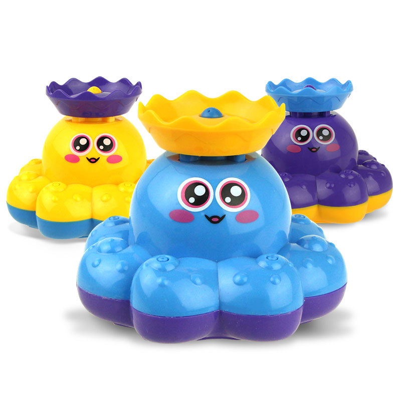 Octopus Bath Toy in Vibrant Colors