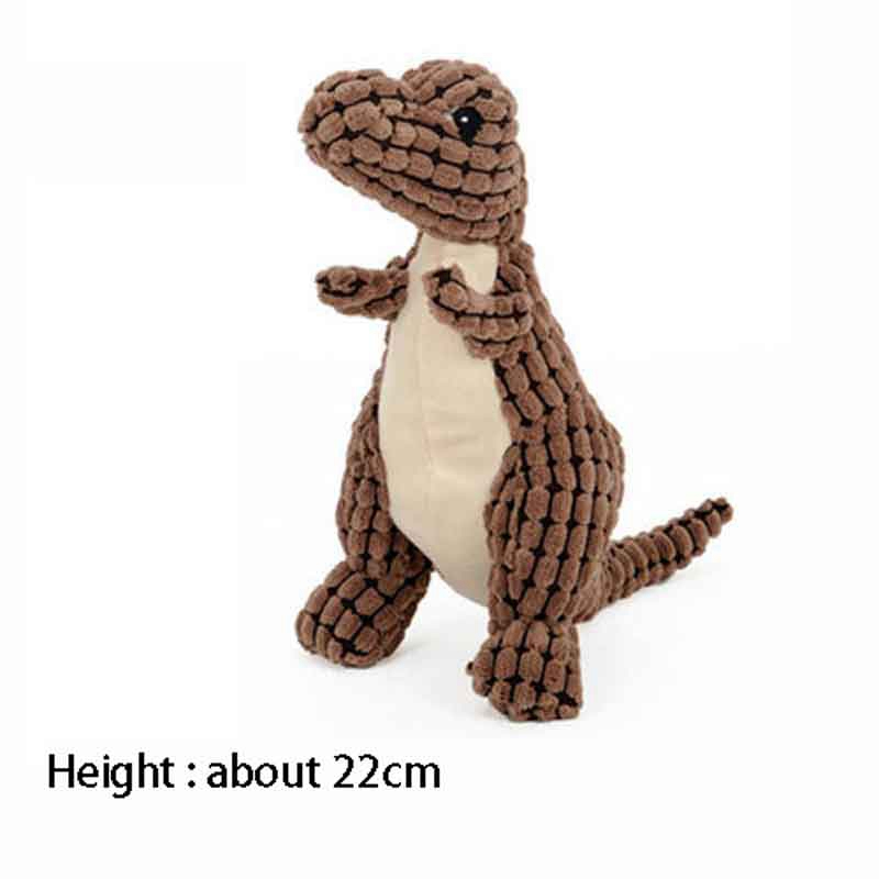 Dinosaur Pet Toys Giant Dogs Pets Interactive Dog Toys For Plush Stuffing Squeakers - 24 - Smart and Cool Stuff