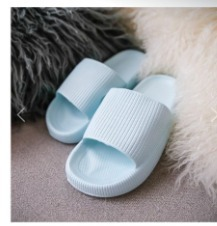 Women Men Foot Massage Soft Slippers Thick Sole Non-Slip Pillow Unisex Sandals W - Picture 11 of 16
