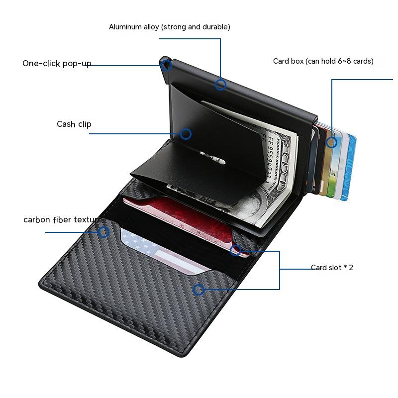 Men's Business Style Card Wallet