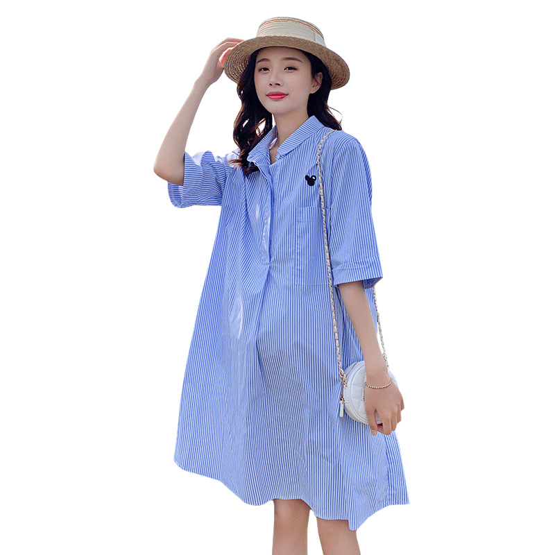 a0fafa6c 465e 4471 861e c7259681d3e6 Breastfeeding Skirt Korean Version Midlength Loose Fashion Maternity