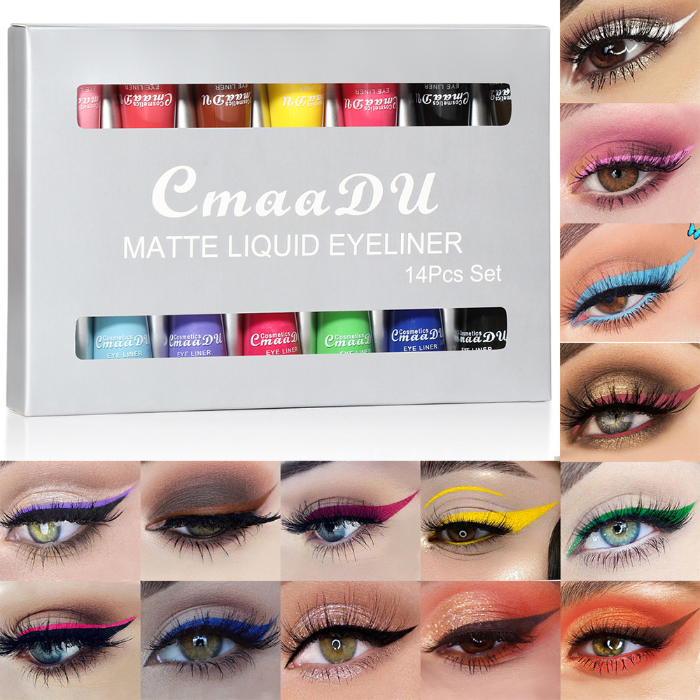 Natural Color Matte Color Liquid Eyeliner
