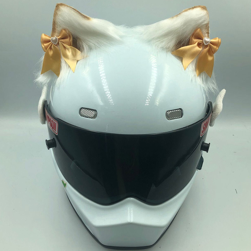 Three-Dimensional Cat Ear Ski Helmet Accessories