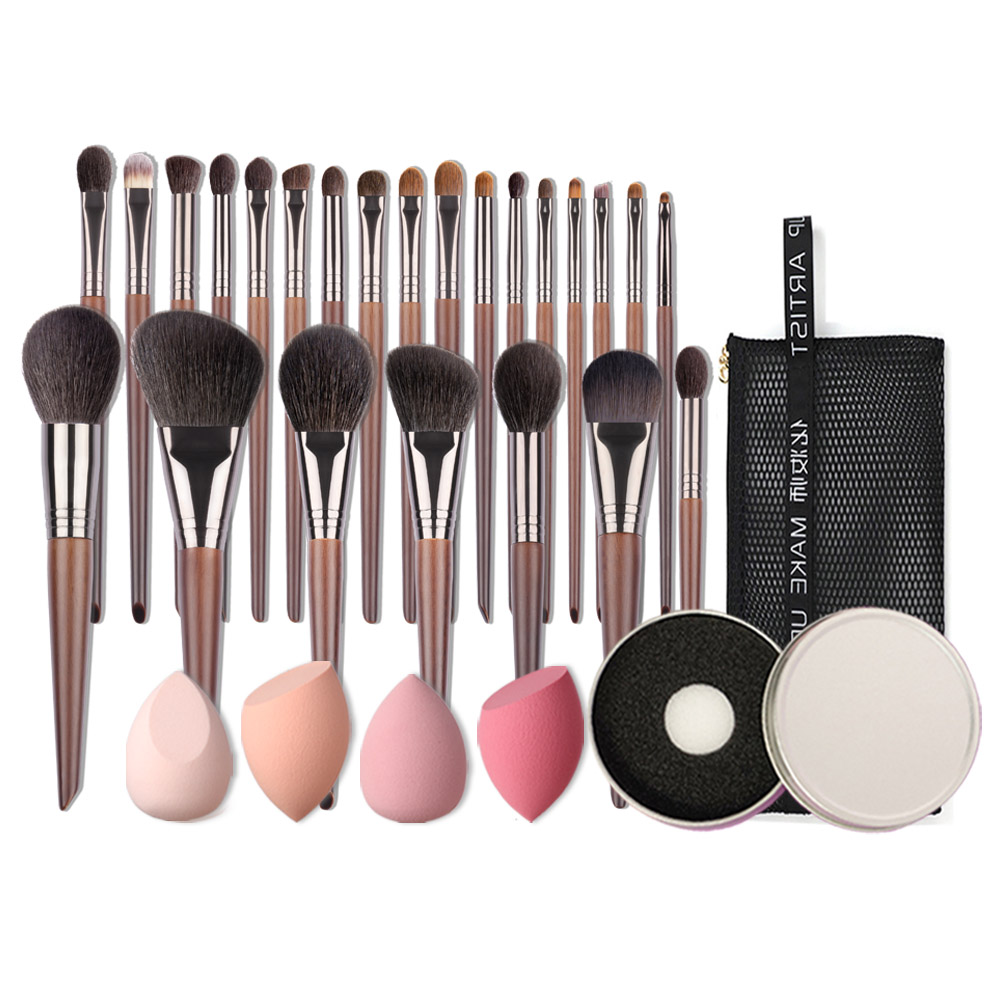 Natuurlijke make-up kwastenset, Oogschaduw make-up kwastenset, Make-up kwastenset met geitenhaar, Make-up kwasten met natuurlijke haren, Make-up kwastenset van geitenhaar, Professionele make-up kwastenset, Hoogwaardige oogschaduwkwasten, Make-up tools voor oogschaduw, Cosmetische kwastencollectie, Beste make-upborstels voor oogschaduw