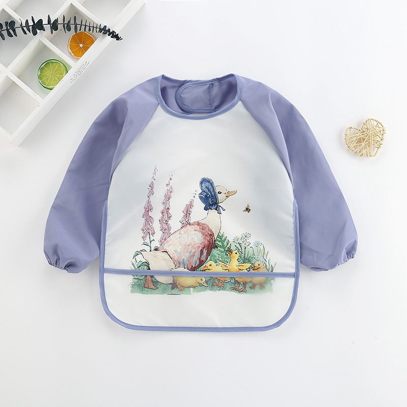 Fully Waterproof Baby Eating Coveralls Painting Clothes CJdropshipping