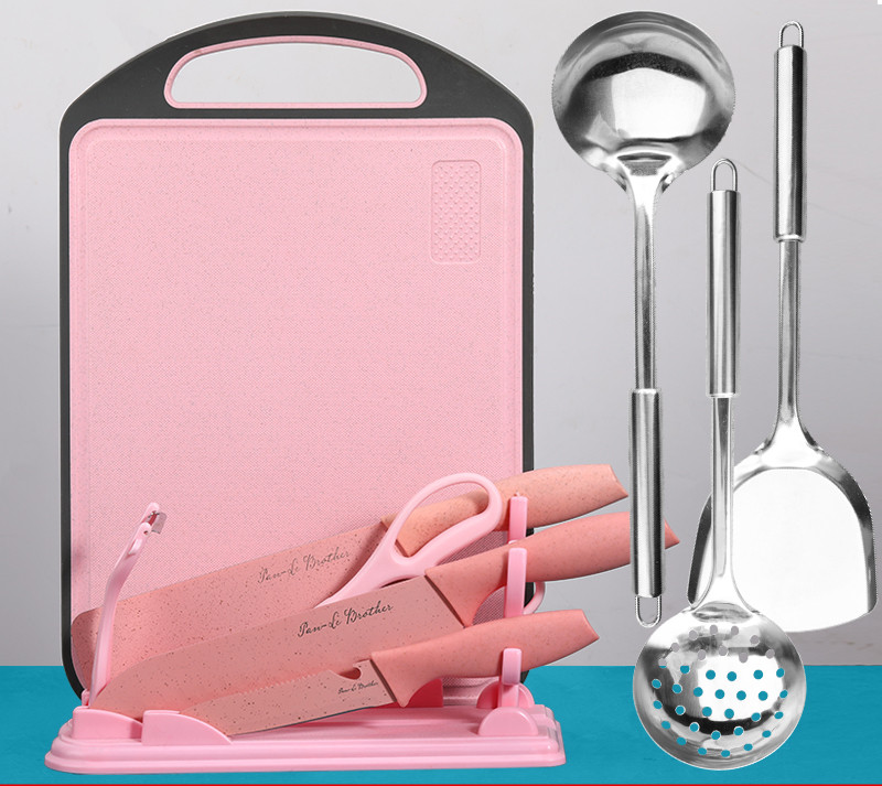 Kitchen Knife And Cutting Board Twoinone Use Kitchen Knife And