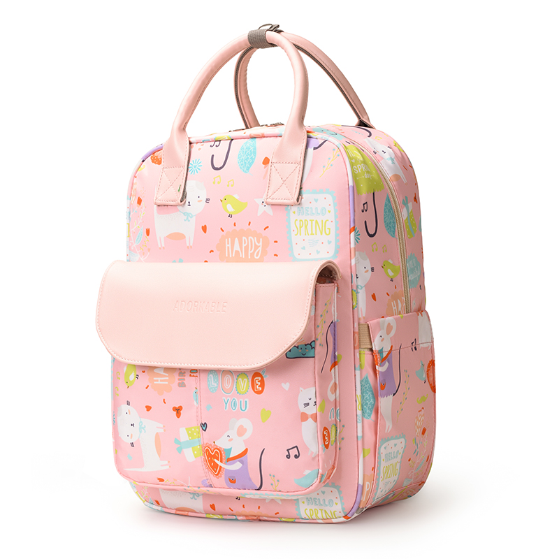 a28419b5 2483 4d5f b175 38973c9d7b9a - Cartoon Mommy Bag With Insulation Dry And Wet Separation