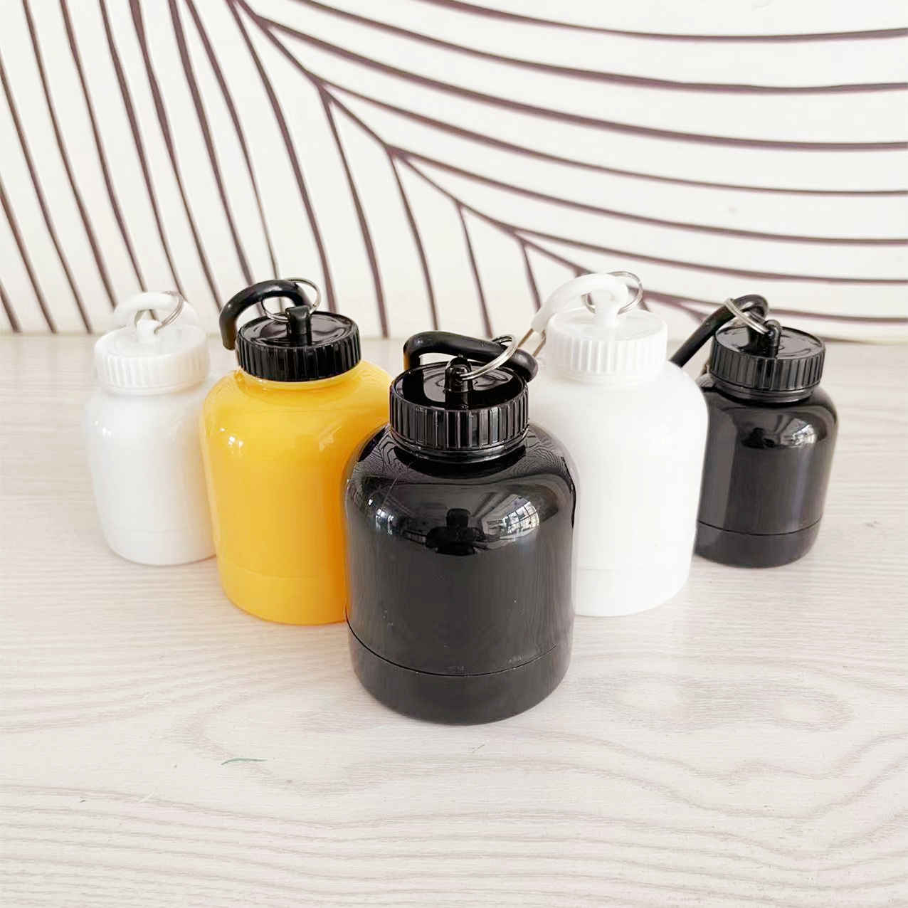 Keychain Funnel For Protein Powder Bottle BPA Free CJdropshipping