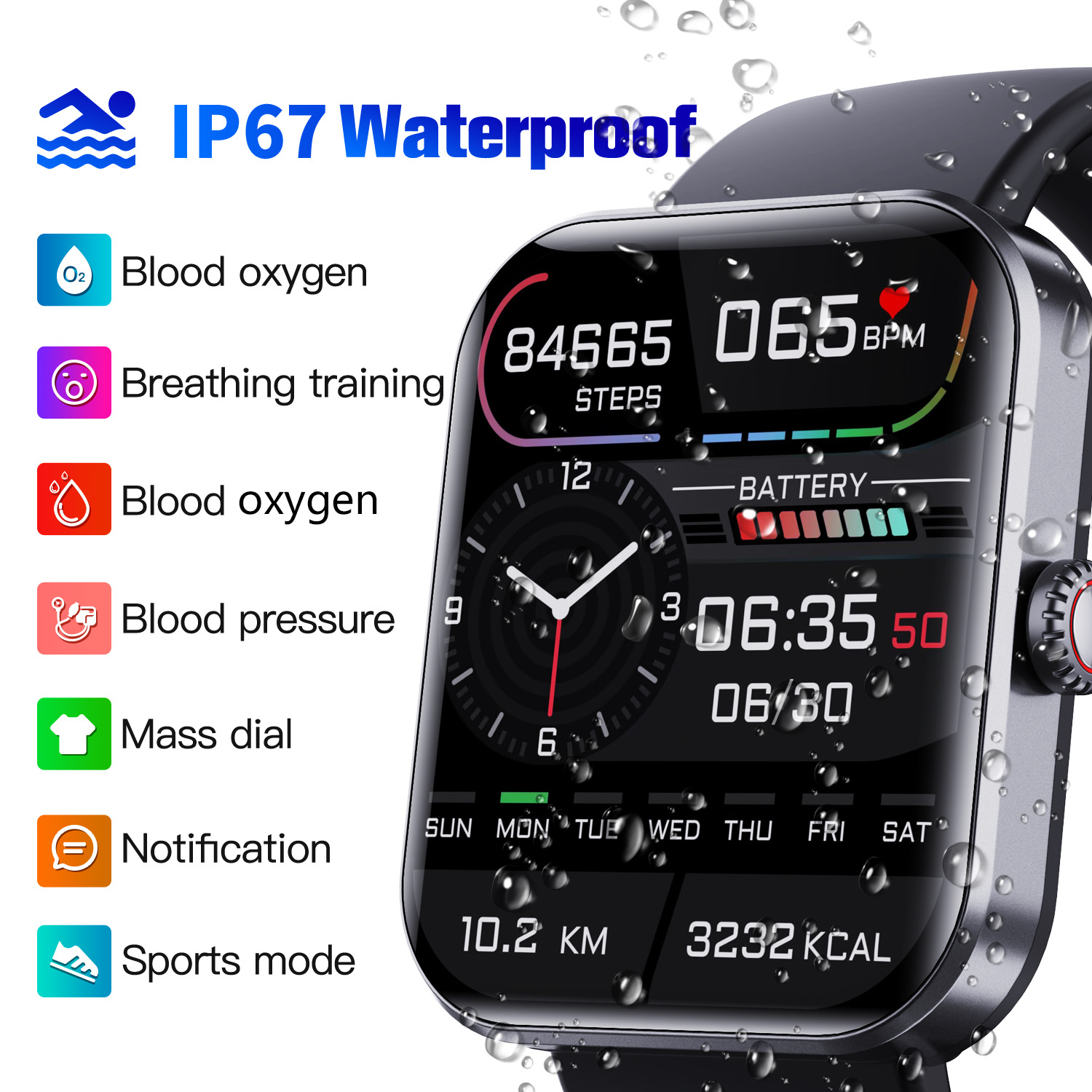 Sports Watch Heart And Blood Pressure
