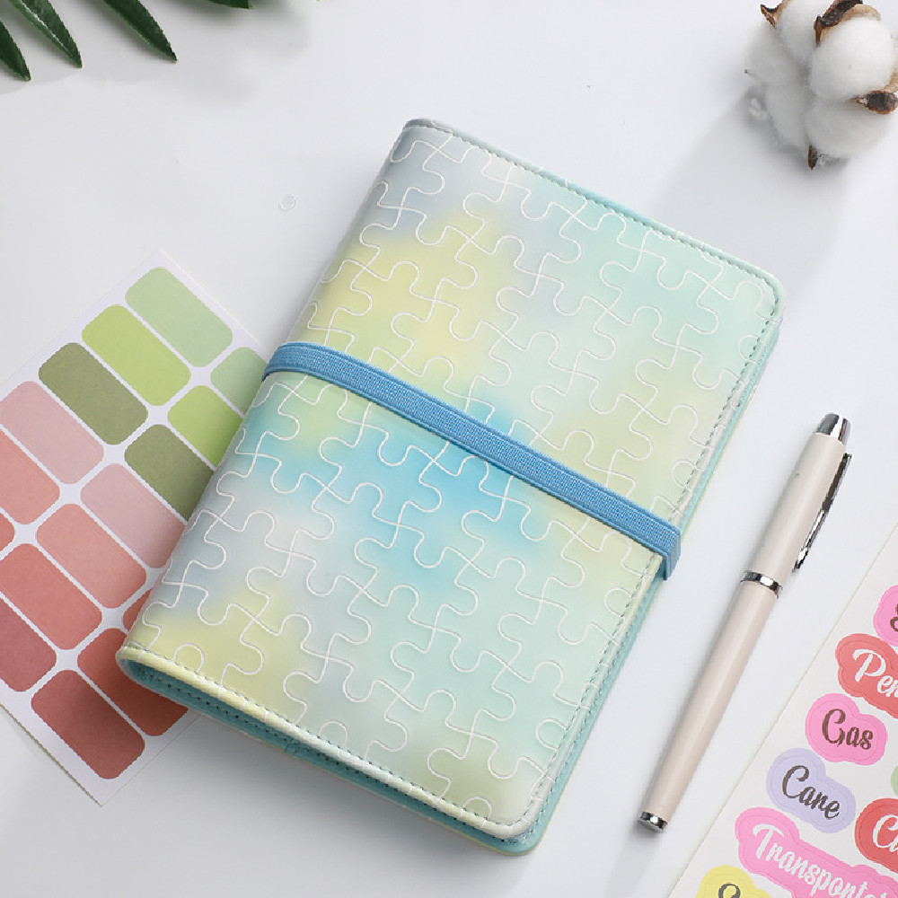 Macaron Loose Leaf Folder Ledger Notebook CJdropshipping