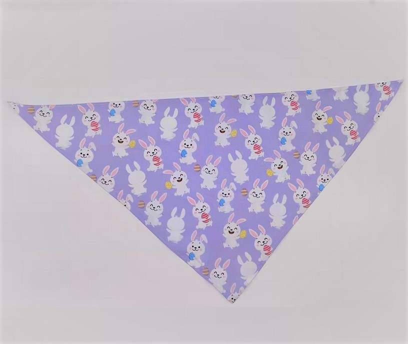 Get your furry friend in the Easter spirit with our adorable Easter bandanas for dogs! Made with soft and durable materials. Don't miss out on the opportunity to add a festive touch to your pup's wardrobe and order your Easter bandana today!