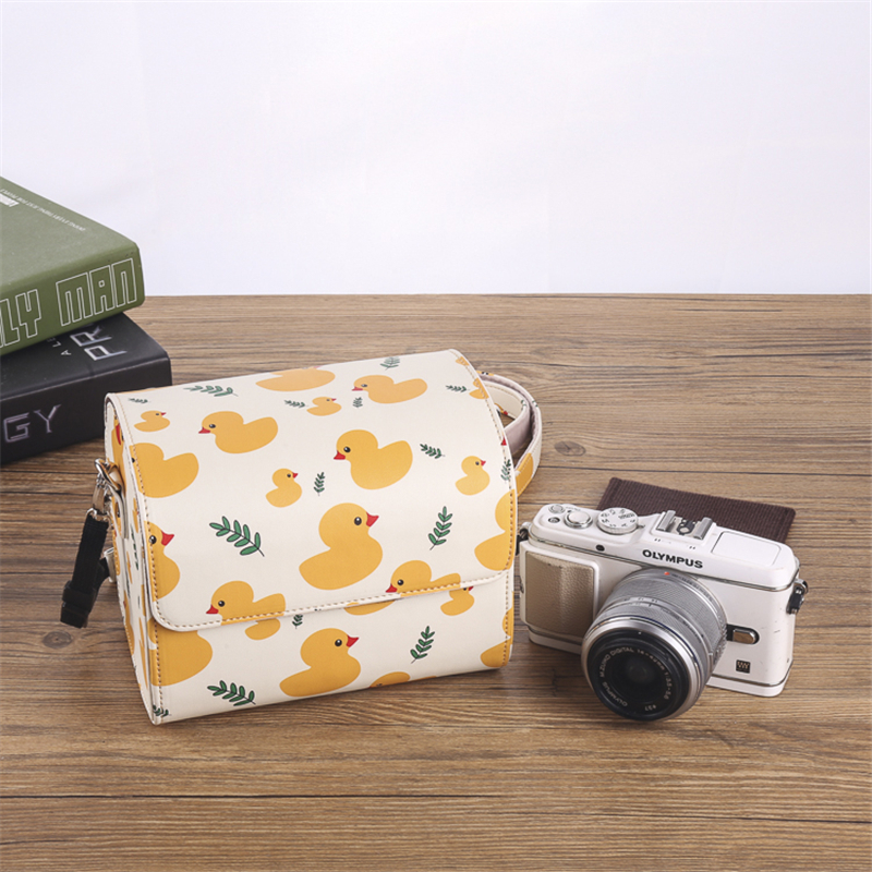 Stylish Printed Camera Bag