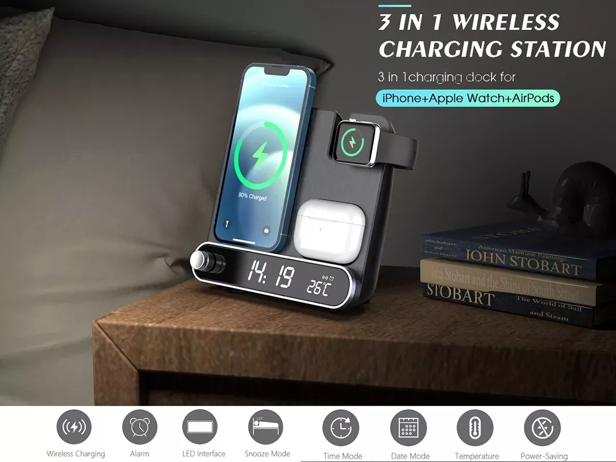 Three In One Wireless Charging 