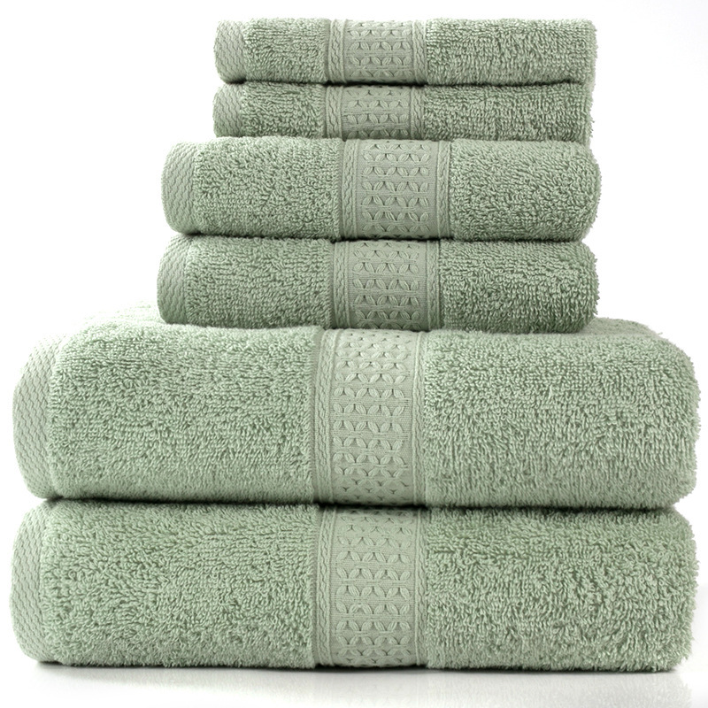 a7771d0d 7f5b 419b b59b 6b86fd0bf7c0 - Cotton absorbent towel set of 3 pieces and 6 pieces