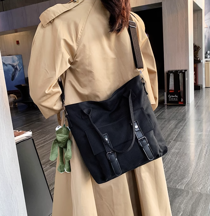 Fashionable One Shoulder Canvas Bag For Women