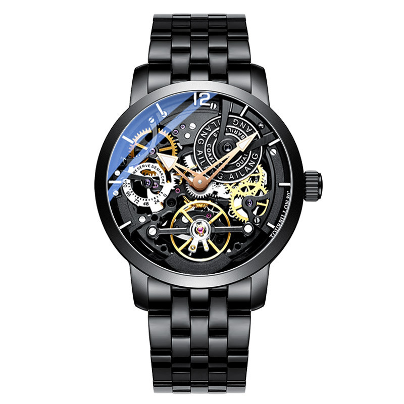 Buy AILANG Men's Watches Waterproof New Automatic Mechanical Watches Double  Flywheel at affordable prices — free shipping, real reviews with photos —  Joom
