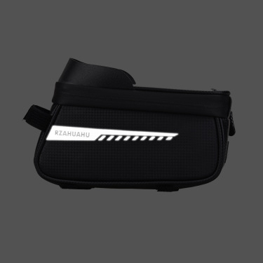 Waterproof Mountain Bike Top Tube Bag Cycling Saddle Bicycle Front Pipe Touch Screen Phone Pouch—3