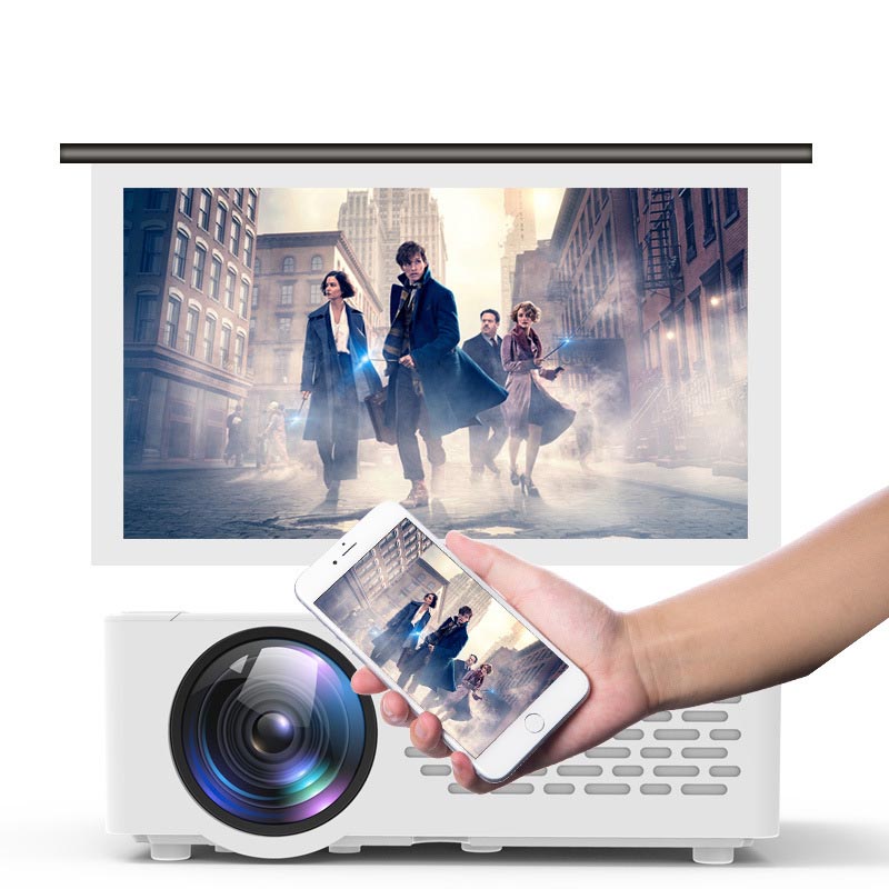 Best & Cheap Mini Portable Wi-Fi Smart Phone Projector - Features
