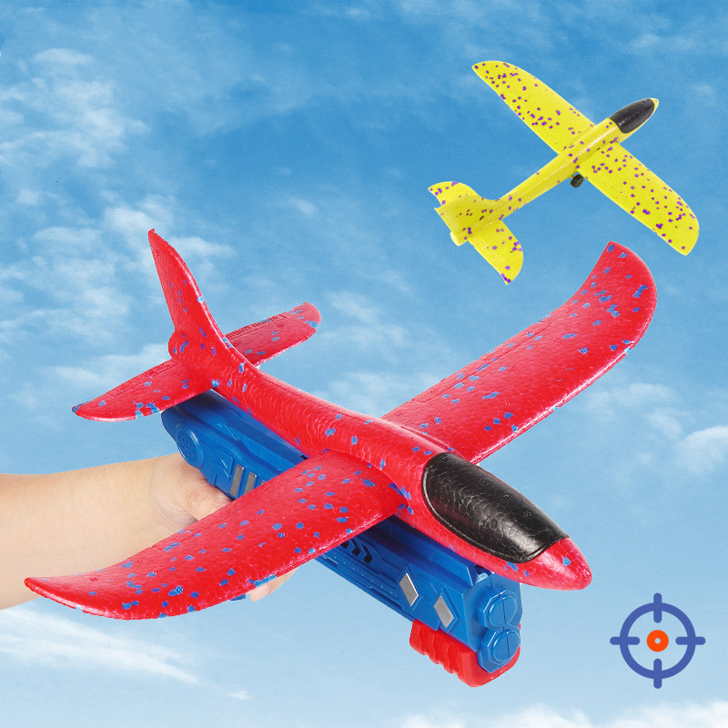Ejection Foam Airplane Children's Toy Foam Gun CJdropshipping