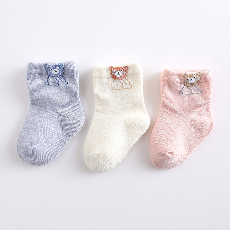 Fun and Cozy Cartoon Baby Socks for Little Ones