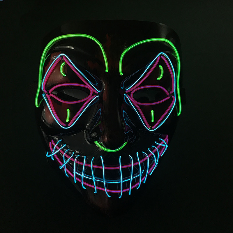 Halloween Led Mask Atmosphere Cheering Props