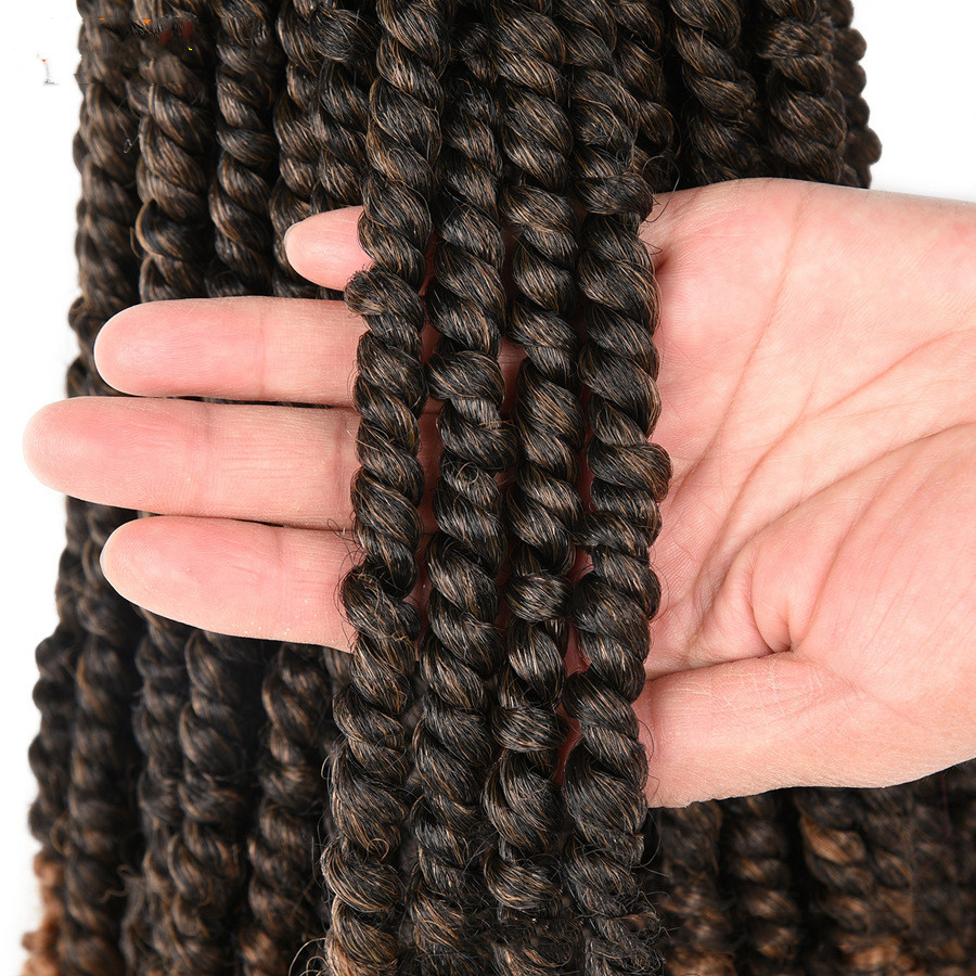 Pre-twisted Crochet Dirty Braids Crochet Hair