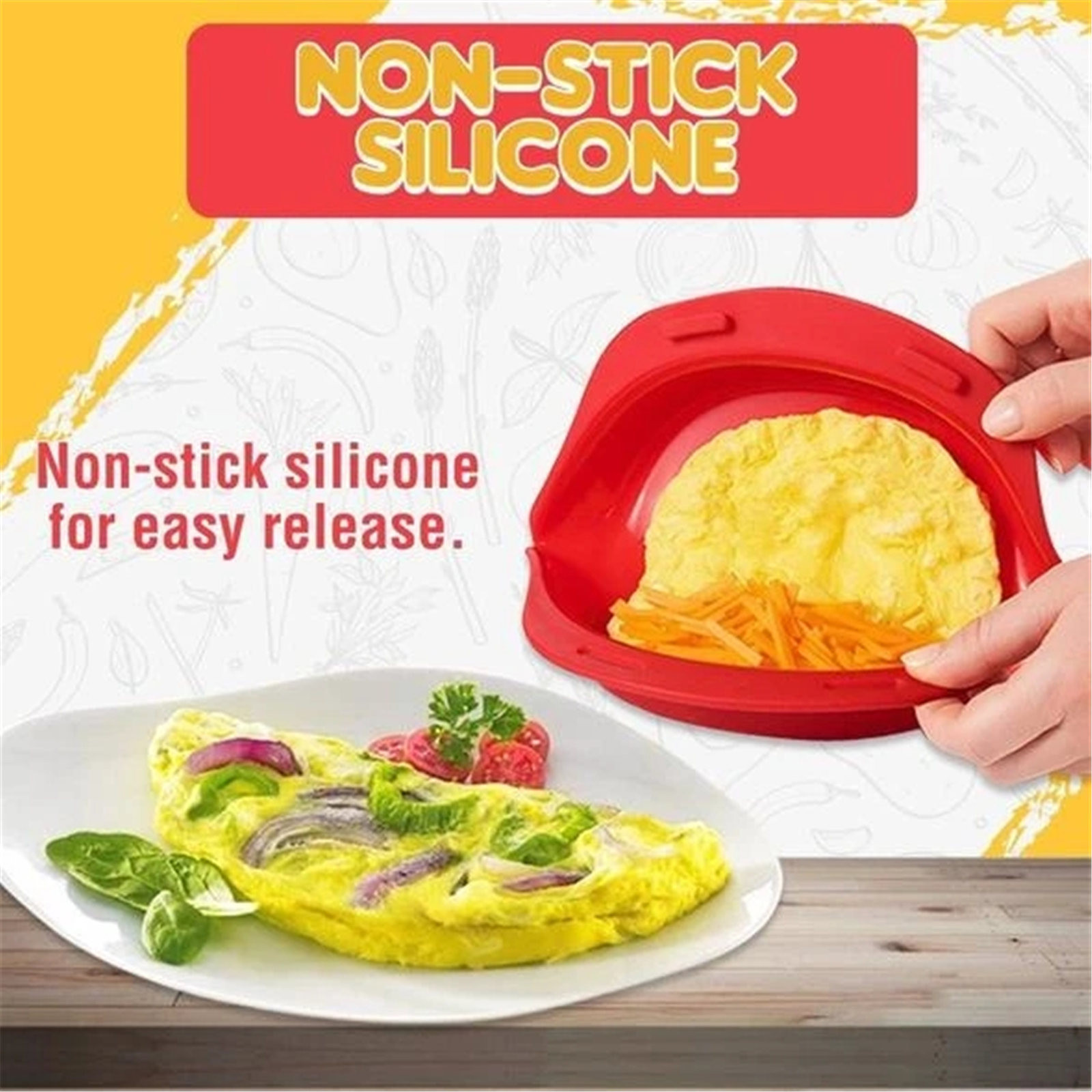 Silicone Omelette Maker