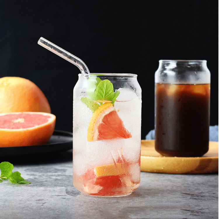 Coke Can Shape Ice Soda Cup Milk Fruit Tea Glass CJdropshipping