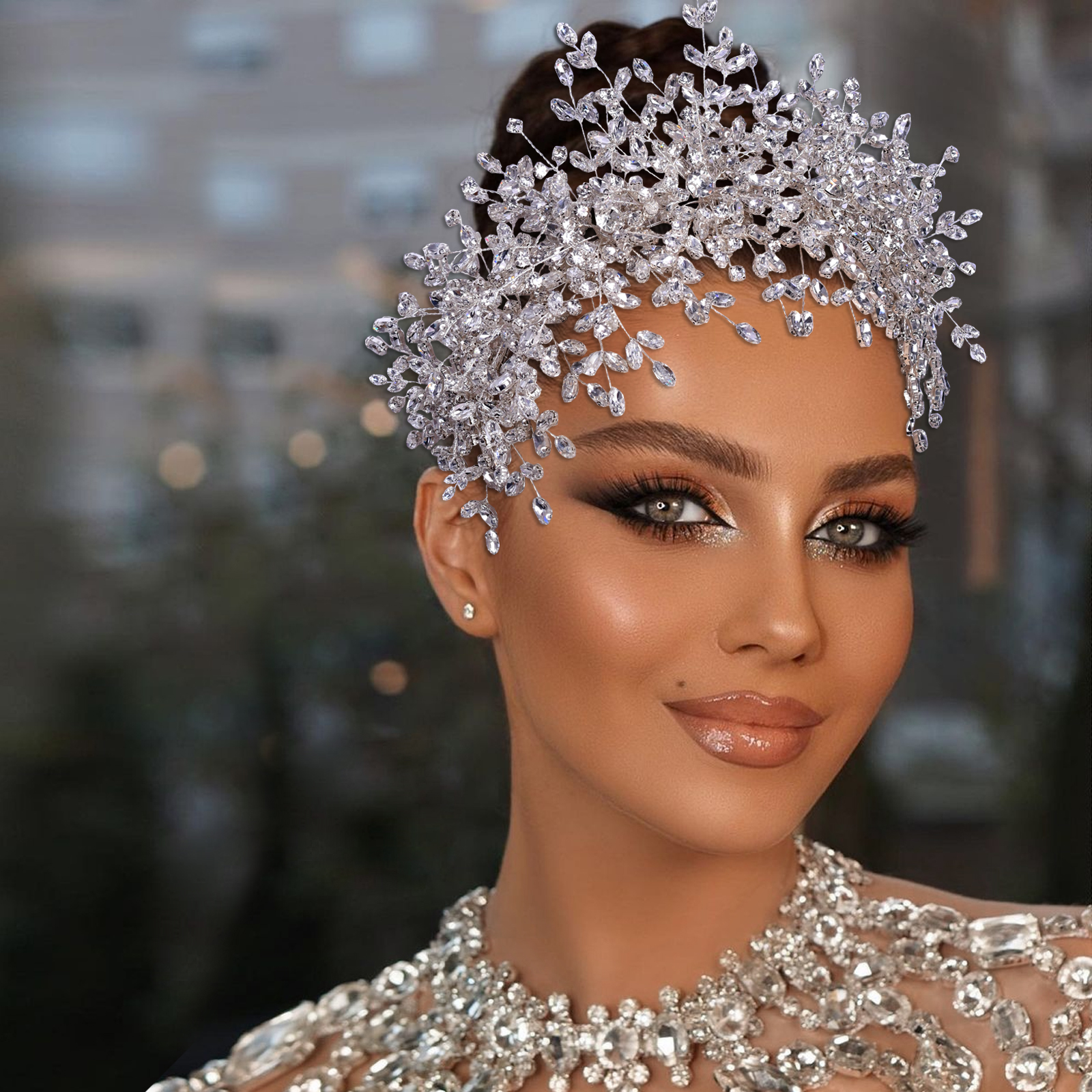 Crystal Bridal Headdress