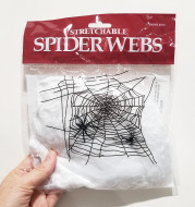 Spider Web Halloween Decor Yard Hant Indoor Outdoor House Restaurent Bar Spooky