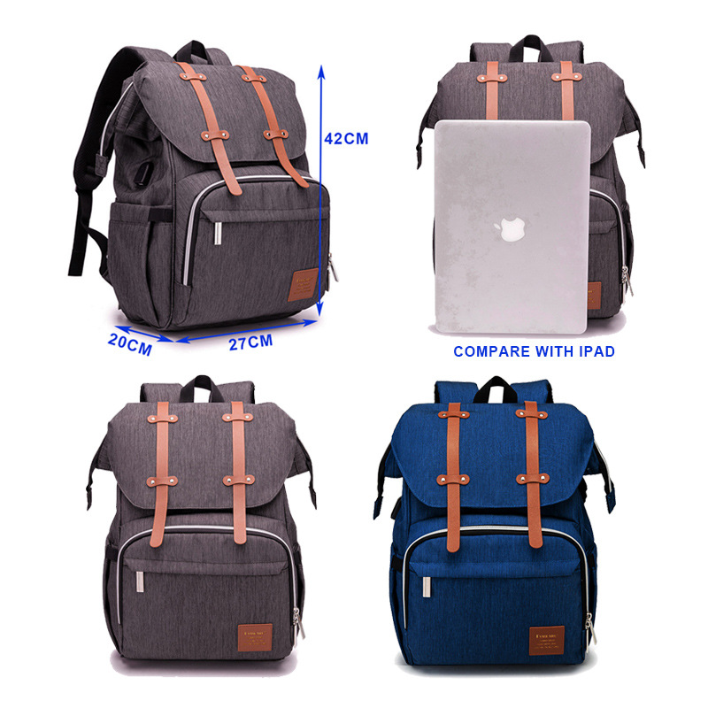 Nappy bag Backpack dimension