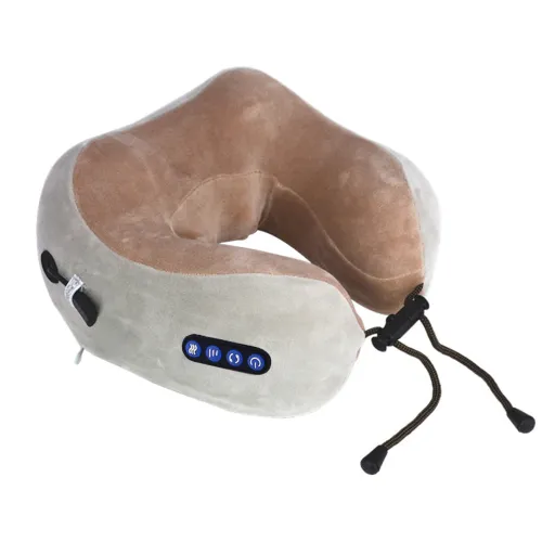 Color: Brown - Car massage pillow