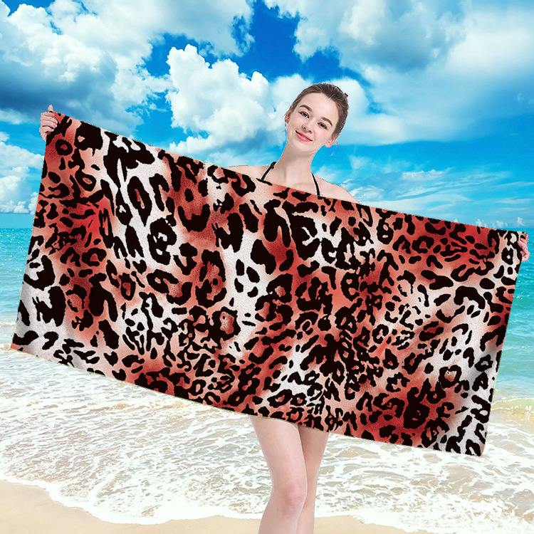 Microfiber Printed Beach Towel 