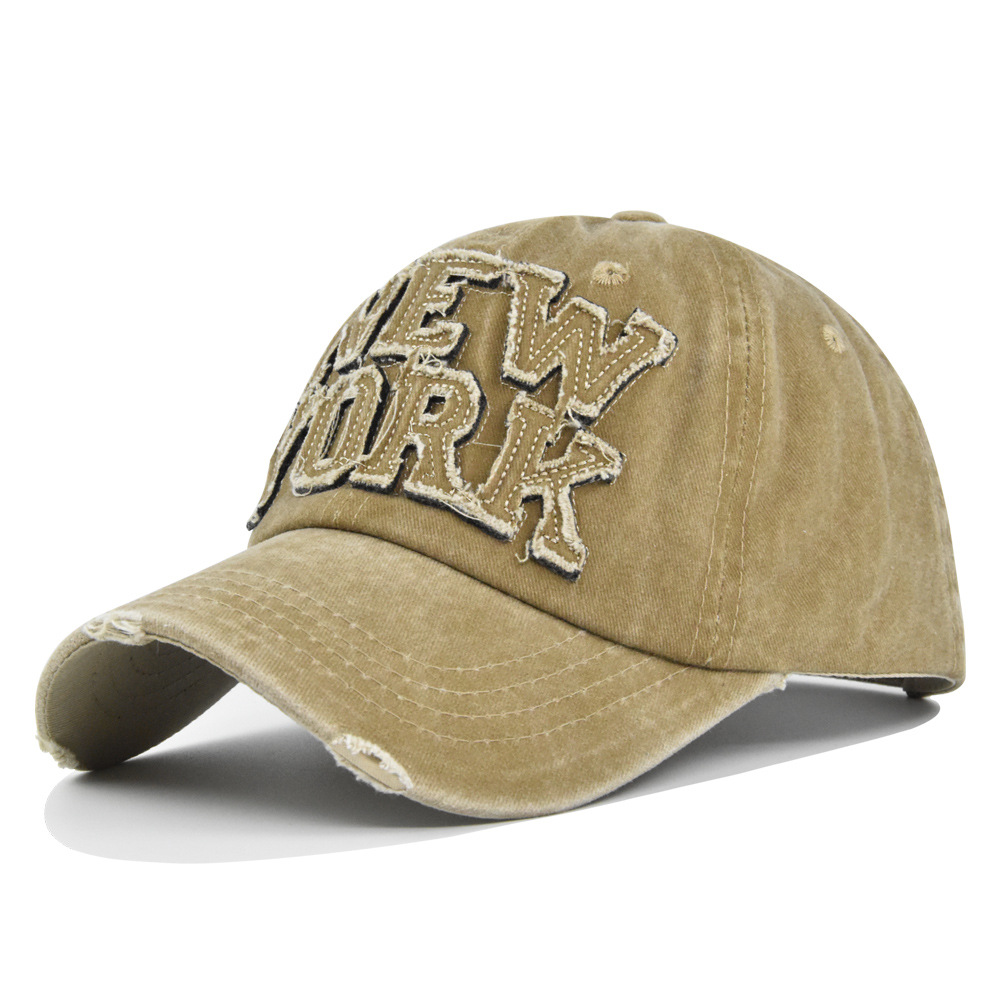 Peaked Cap Sun Hat Letter Curved Brim Hat shopper-ever.myshopify.com