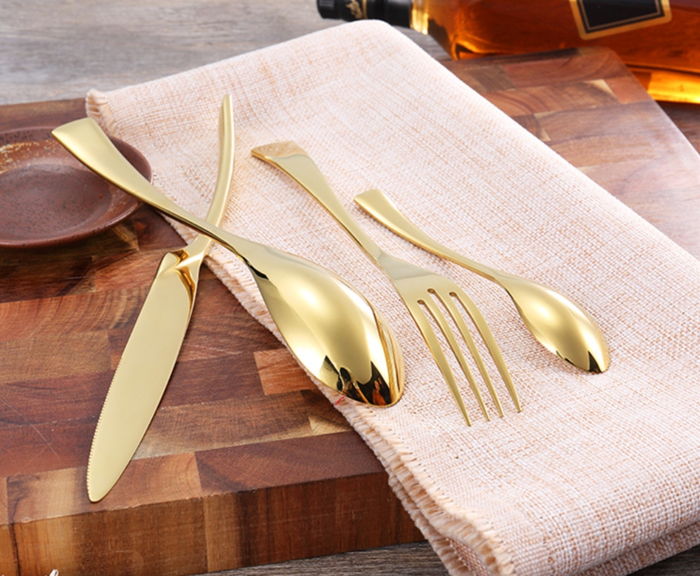 4 Piece Stainless Steel High Polish Cutlery Set