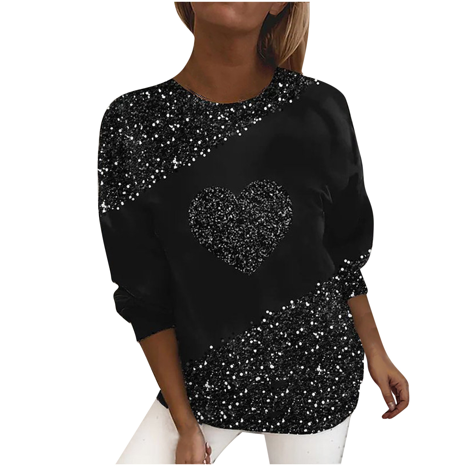 Round Neck Pullover Loose Style Street Trendy - CJdropshipping