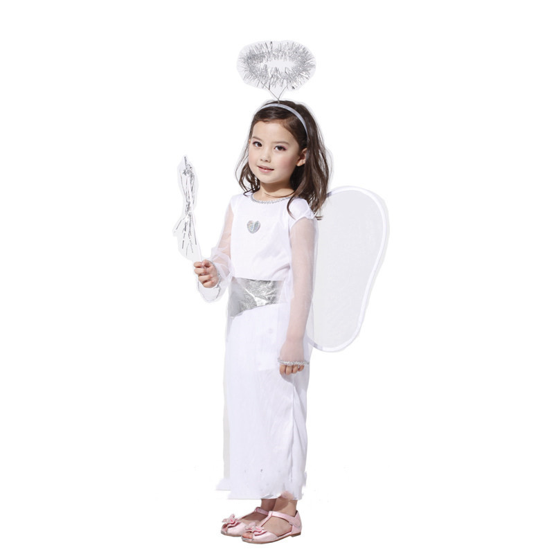 déguisement ange blanc