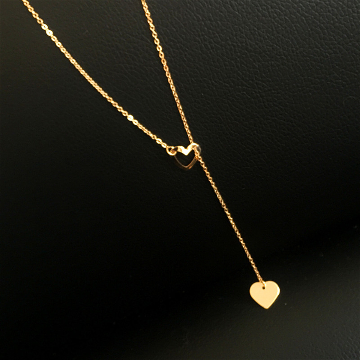 bbb2ac00 0335 42b4 b11d 731a6dd3816c - Simple Handmade Copper Love Temperament Pendant Adjustable Fashion Necklace