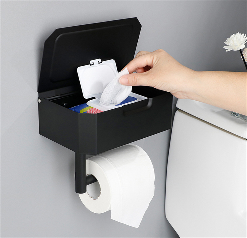 Stainless Steel Bathroom Toilet Punch Free Tissue Box - CJdropshipping