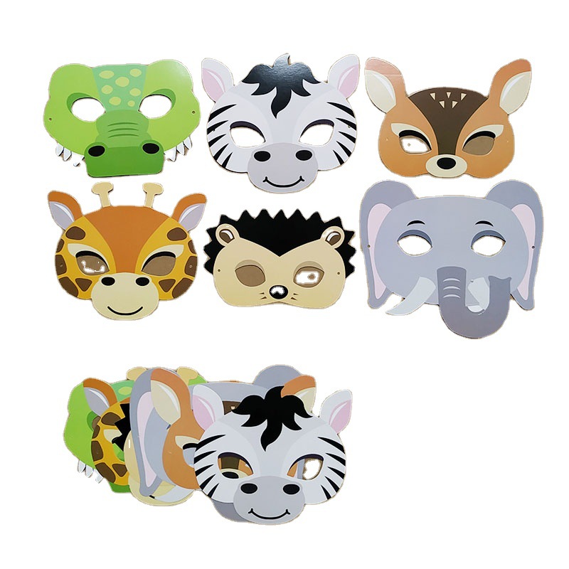 Paper Animal Mask Festival Party Birthday Party Mask - CJdropshipping