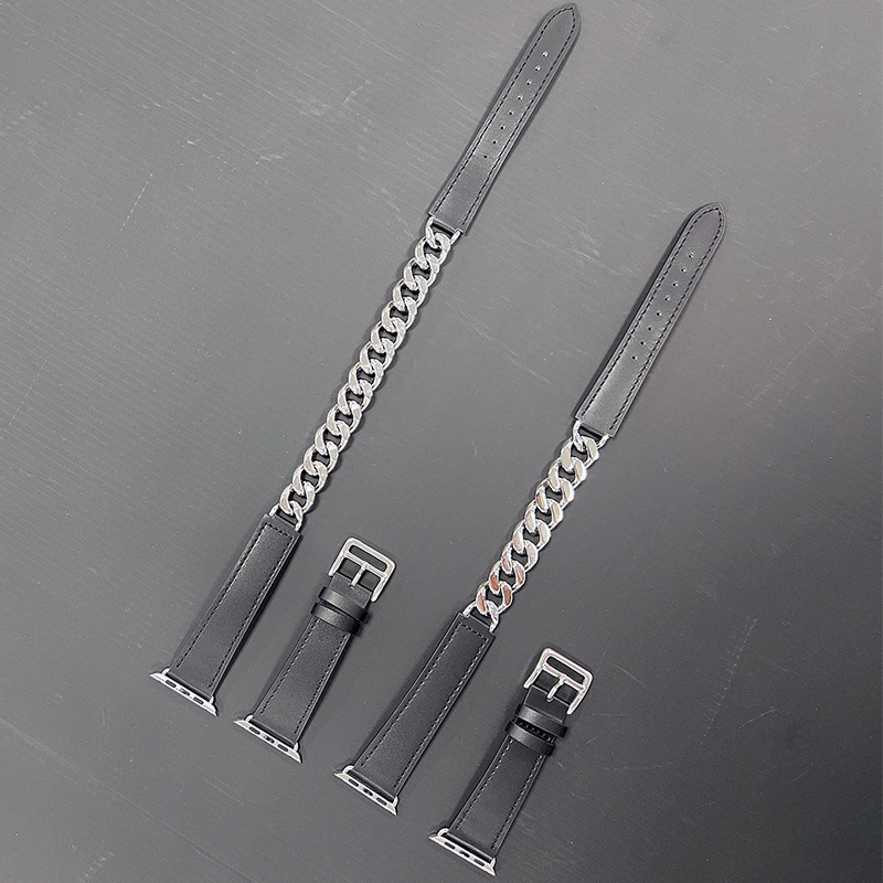 Metal Splice Double Loop Watch Strap