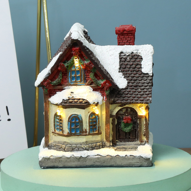 Glowing Small House Decoration Christmas Ornament - CJdropshipping
